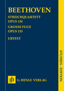 Streichquartett B-Dur op. 130 und große Fuge op. 133