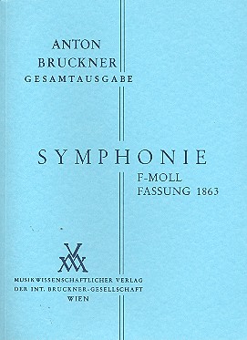 Sinfonie f-moll "Studiensinfonie" (1863)