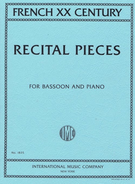 French Rectial Pieces of 20th Century