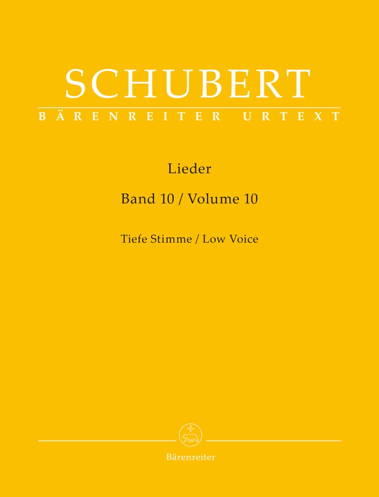 Lieder - Band 10 (tief)