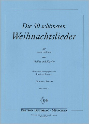 Die 30 schönsten Weihnachtslieder