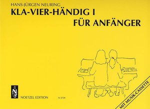 Kla-Vier-Händig Band 1 für Anfänger