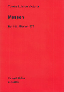 Messen Band III/1: Missae 1576
