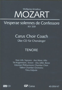 Vesperae solennes de confessore, KV 339