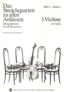 Das Streichquartett zu allen Anlässen Band 1
