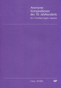 Anonyme Musik des 18. Jahrhunderts