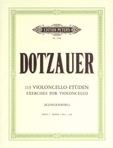 113 Violoncello - Etüden Heft 1