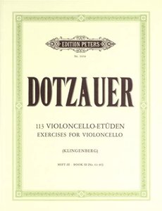 113 Violoncello - Etüden Heft 3