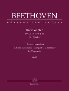 Drei Sonaten G-Dur, d-moll, Es-Dur op. 31
