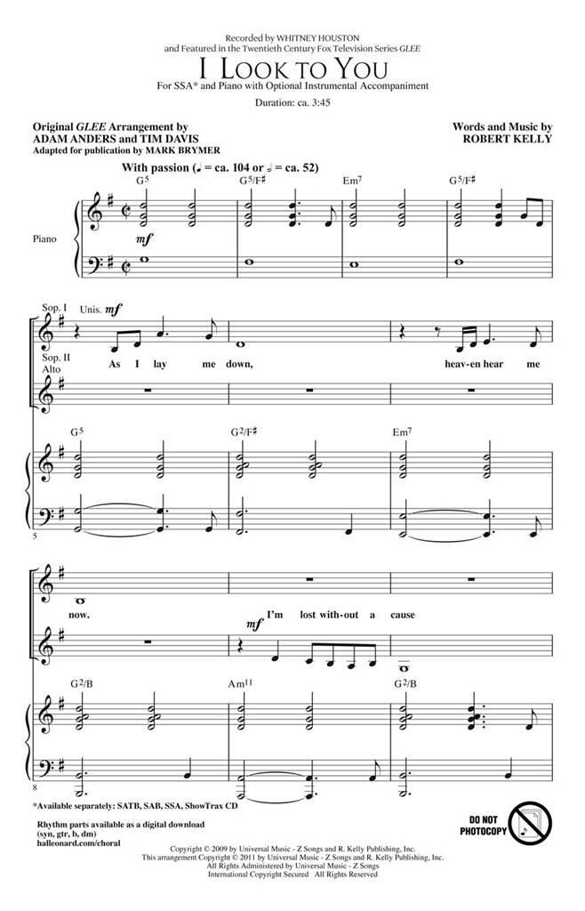I look to you