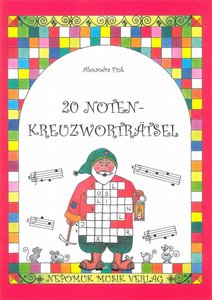 20 Noten-Kreuzworträtsel