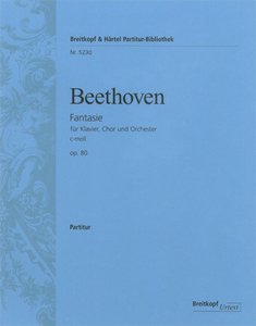 Fantasie für Klavier, Chor und Orchester op. 80
