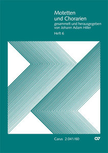 Motetten und Chorarien, Heft 6