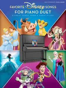 Favorite Disney Songs for Piano Duet