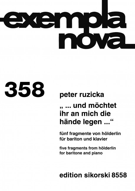 ... und möchtet ihr an mich die Hände legen ...