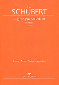 Auguste jam coelestium, D 488