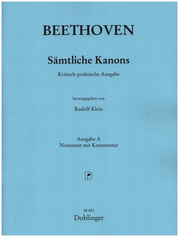 Sämtliche Kanons
