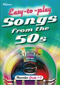 Easy-to-play Songs from the 50s - Blockflöte