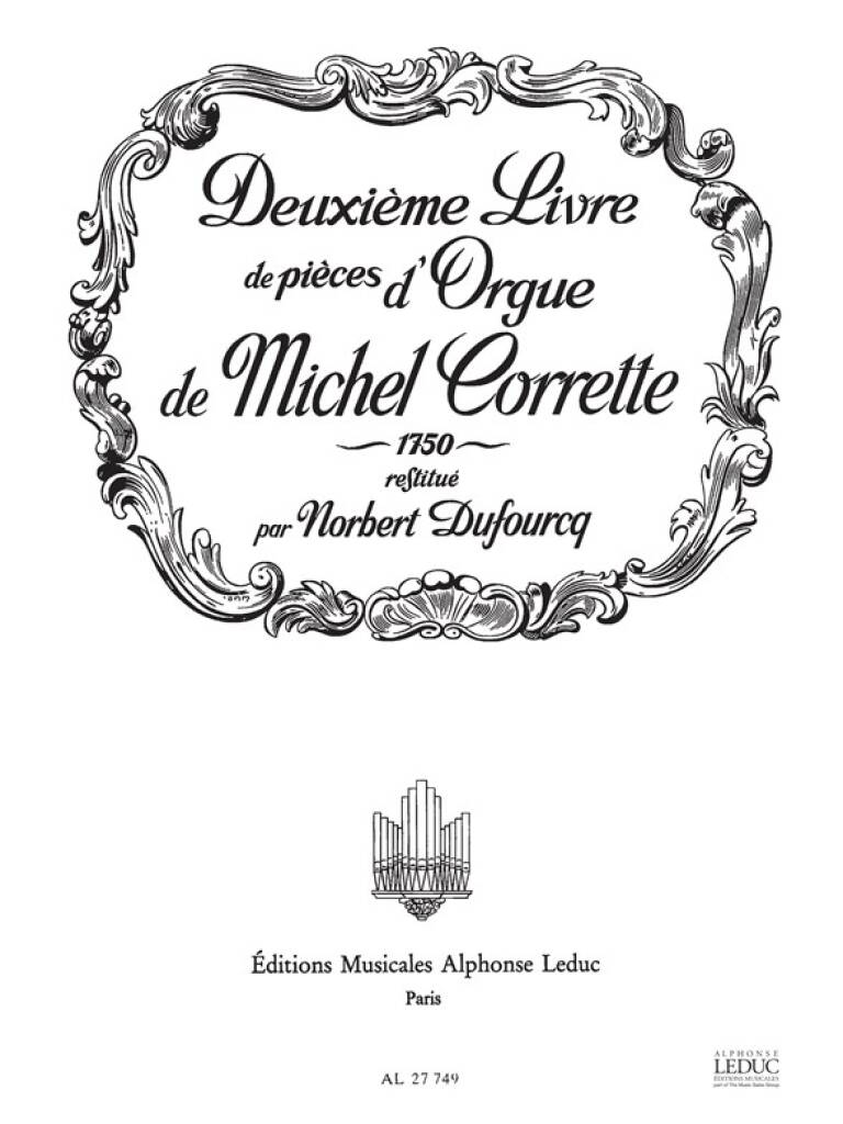 Deuxieme Livre de pieces d'Orgue 1750
