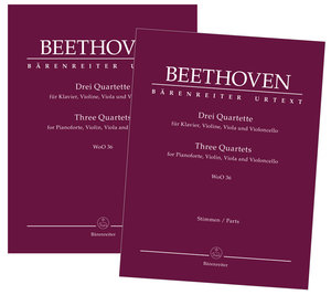 Drei Quartette WoO 36