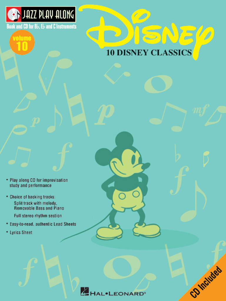 Disney - Jazz Play-Along Vol. 10