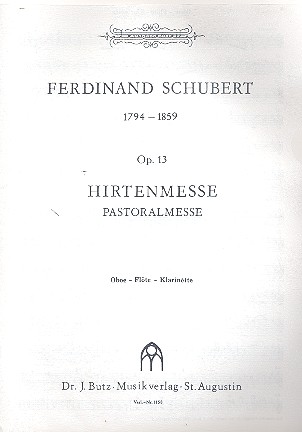 Hirtenmesse, op. 13