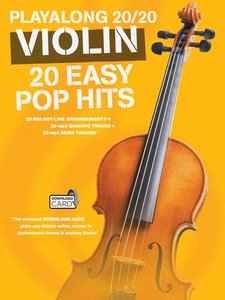 Playalong 20/20 Violin - 20 Easy Pop Hits
