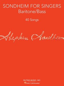 Sondheim for Singers - Baritone/Bass
