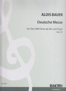 Deutsche Messe, op. 22