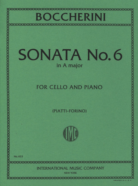 Sonata No. 6 A-Dur