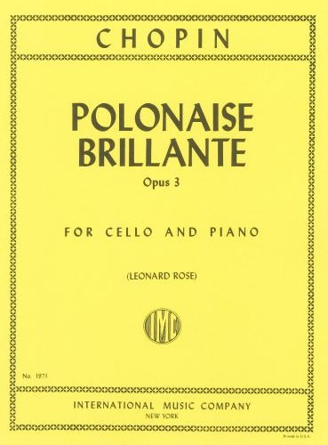 Polonaise brillante op. 3