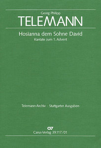 Hosianna dem Sohne David, TWV 1:809