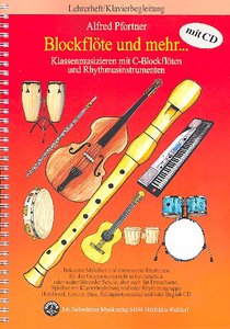 Blockflöte und mehr (Lehrerheft inkl. CD)