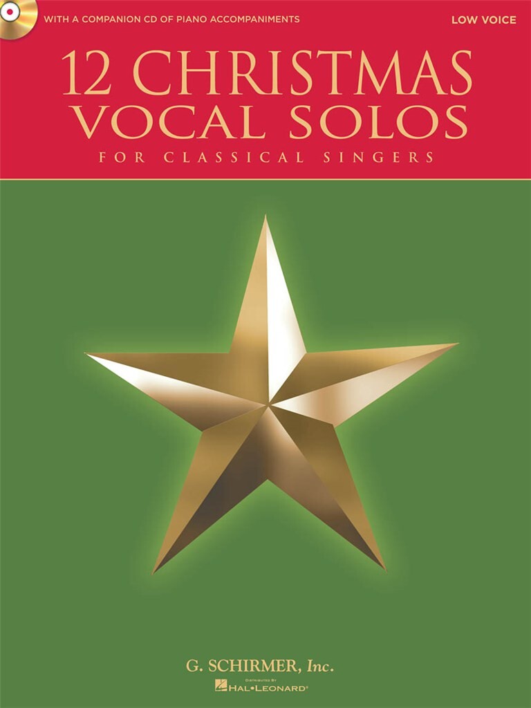 12 Christmas Vocal Solos - Low Voice