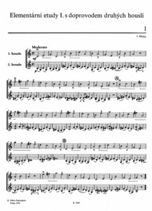 Elementare Etüden Band 1