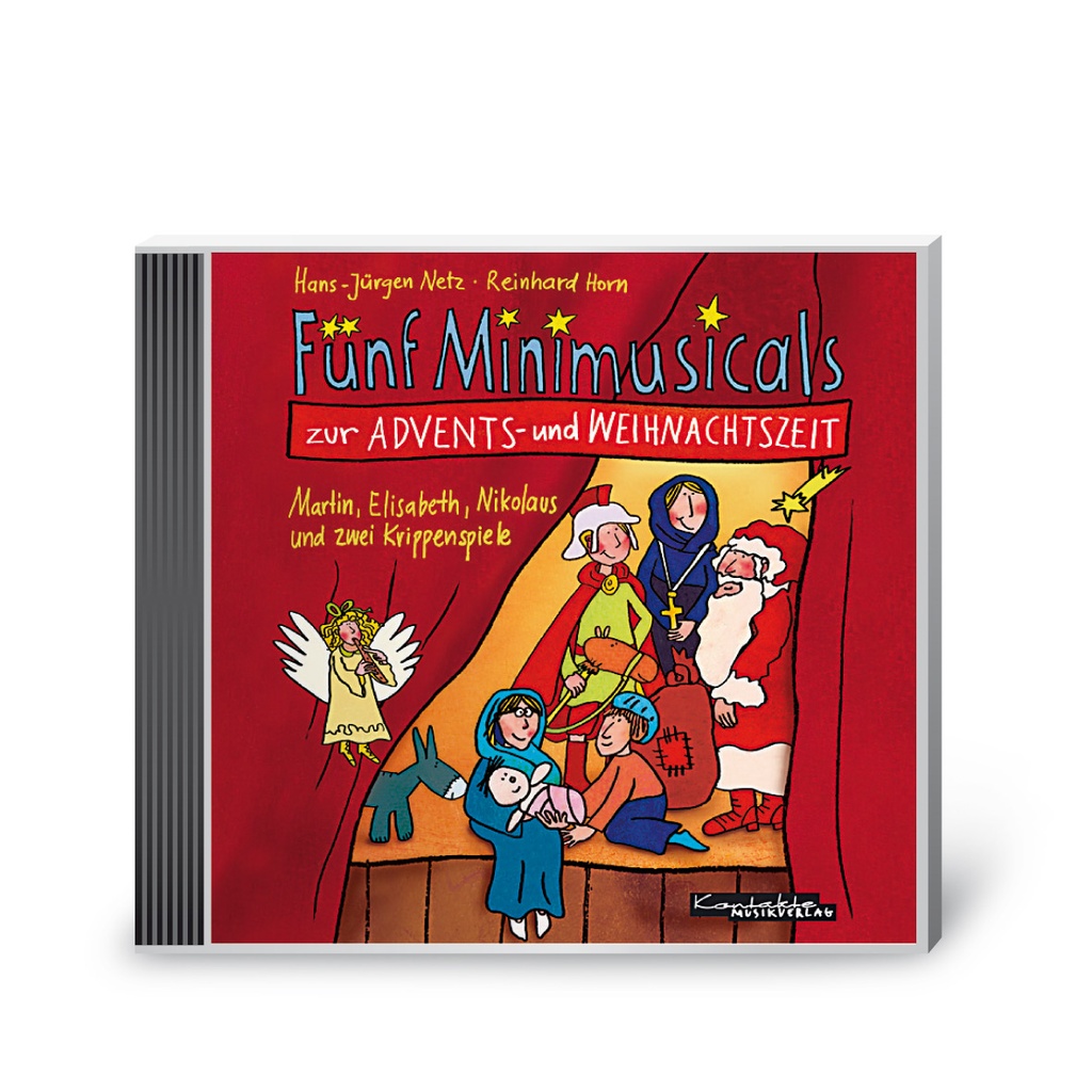 Fünf Minimusicals zur Advents- und Weihnachtszeit