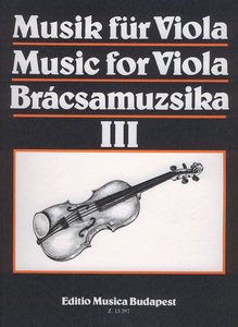 Musik für Viola Band 3