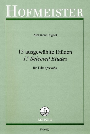 15 ausgewählte Etüden