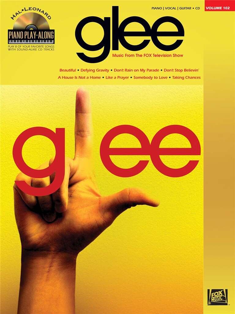 Glee - Piano Play-Along Vol. 102