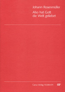 Also hat Gott die Welt geliebet