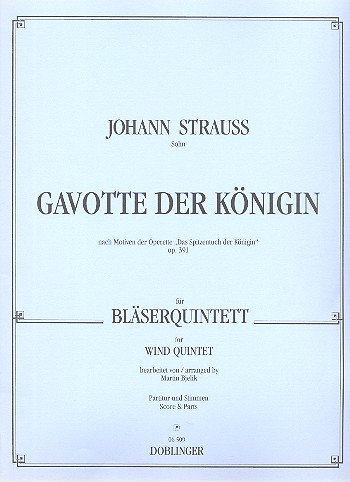Gavotte der Königin op. 391