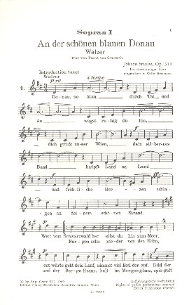 An der schönen blauen Donau op. 314