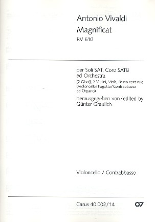 Magnificat, RV 610+611