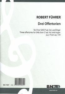 Drei Offertorien aus op. 174