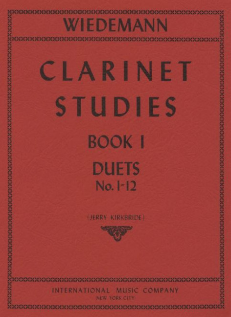 Clarinet Studies Band 1 Duets Nr. 1 - 12