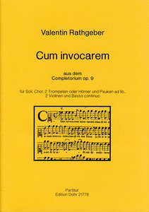 Cum invocarem, aus op. 9