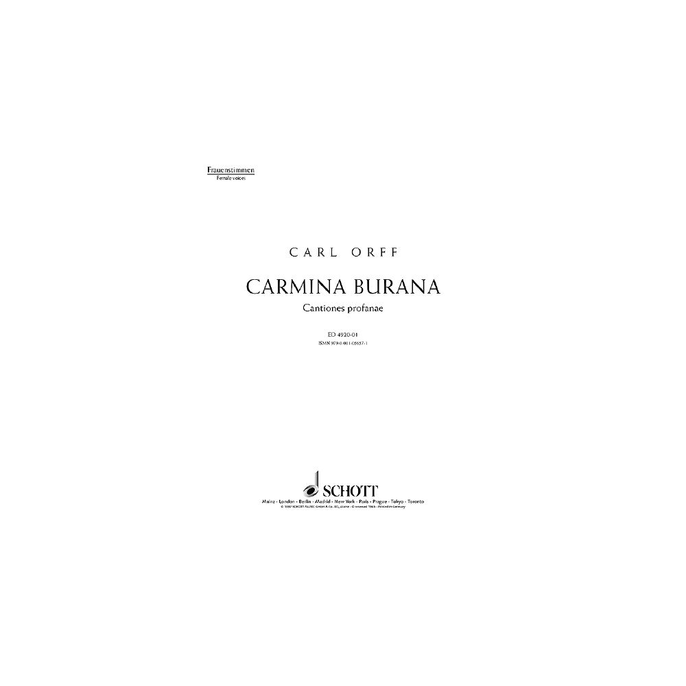 Carmina Burana