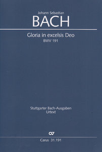 Gloria in excelsis Deo, BWV 191