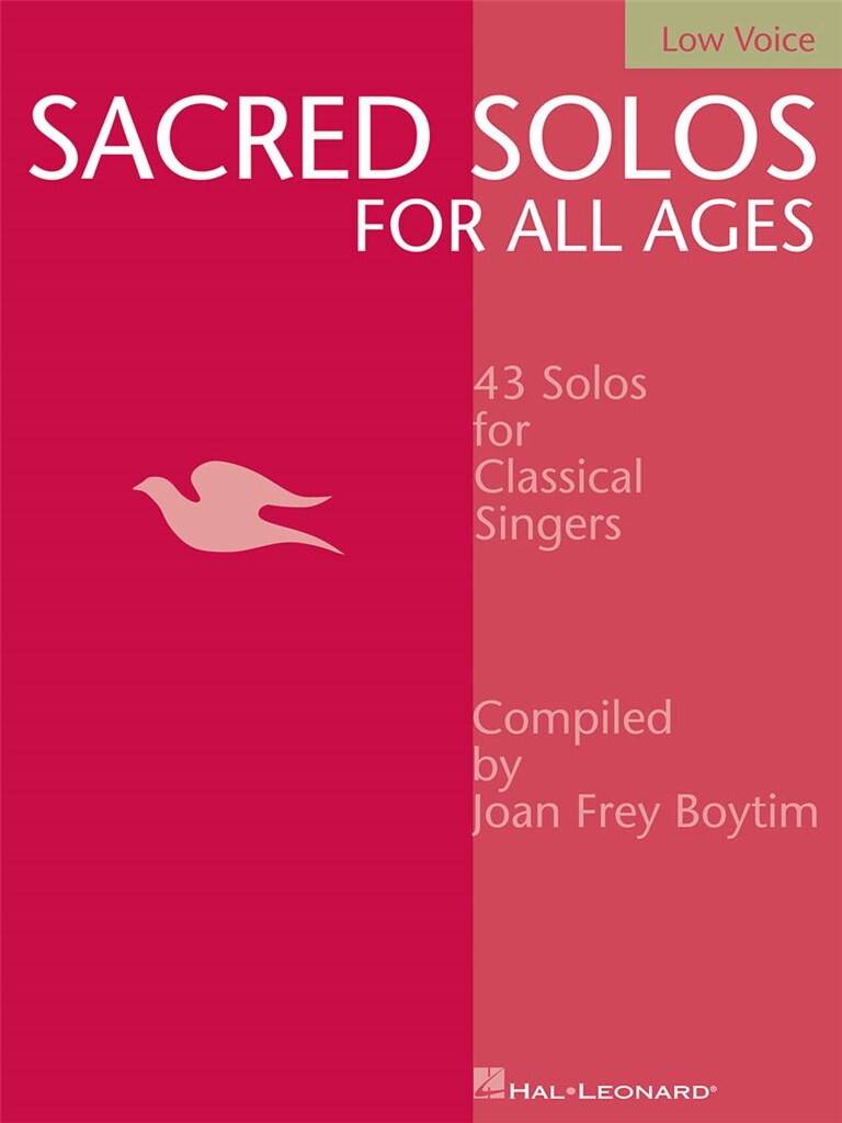 Sacred Solos for all ages - Low Voice