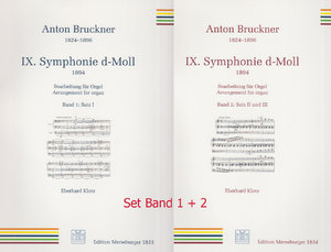 IX. Symphonie d-moll (1894) Band 1 + 2 - komplett in 2 Bänden